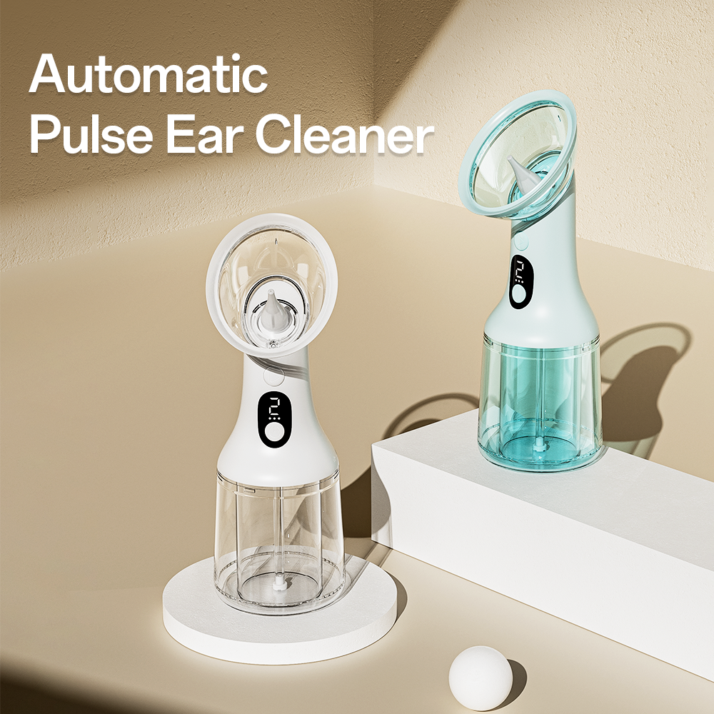 Washing Waterproof Earwax Removal Washing Earphone Portable Wireless Ear Washer Kit