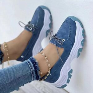 High Quality Customized Women Students Skate Casual Shoes - Image 2