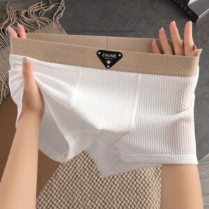 4P Set Summer Ice Silk Men's Underwear For Man - Image 2