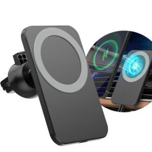 Magnetic Car Wireless Charging Stand Fast Wireless Safe Charger - Image 1