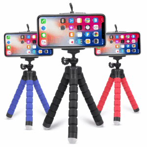 Mini Stand Portable Sponge Octopus Legs Universal Tripod for Mobile Phone - Image 2