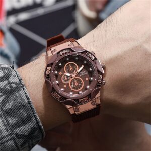 Triple Bezel Fashionable Watches - Image 9