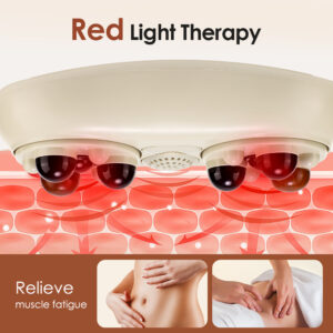 Electric Bian Stone Kneading Abdominal Massager Roller Belly Fat Burner Anti Cellulite Slimming Machine - Image 3