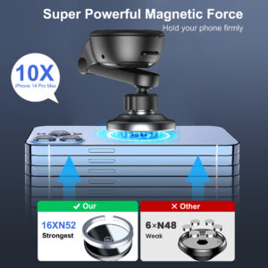 15W Fast Charging Car Wireless Charger Mount - Image 3