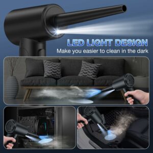 Brushless Cordless Compressed Cleaner Dust Air Blower Gun - Image 3