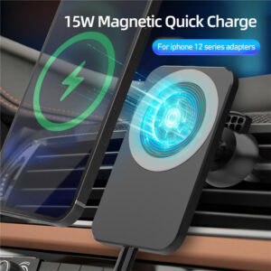Magnetic Car Wireless Charging Stand Fast Wireless Safe Charger - Image 3