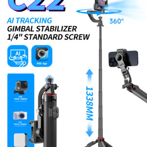 360 Degree AI Face Tracking Gimbal Stabilizer - Image 1