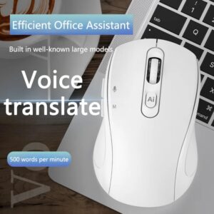 Intelligent Voice Typing Dual Mode Wireless Bluetooth Mouse - Image 3