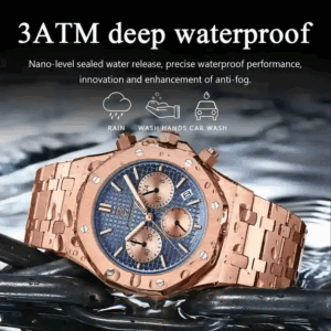 POEDAGAR 926 Hot Selling Luxury Chronograph Quartz Watch - Image 4