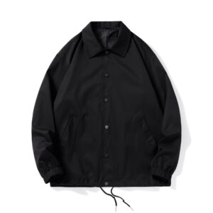 Casual Custom Coaches Jacket Windbreak Coats Plus Size Men's Nylon Jacket - Image 4