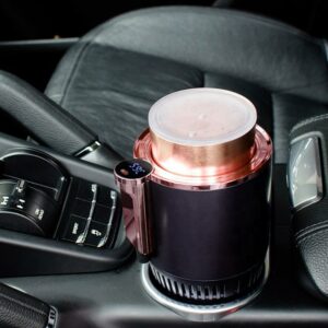 2-in-1 Auto Cooling and Heating Cup Holder Portable Smart Car Cup Drinks Holder - Image 4