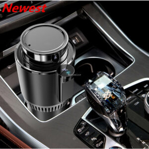 Smart Cup Mug Holder Summer Drink Car Armrest Console Cooler and Warmer Beverage Tumbler with Heating Cooling Features - Image 4