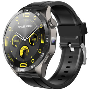 Android Phone Waterproof Smartwatch GPS WIFI Video 200W Camera AMOLED Round Smart Watch - Image 4