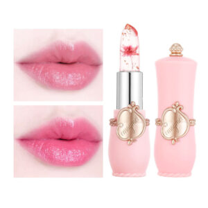 Flower Moisturizing Temperature Color Changing Flower Jelly Lipstick - Image 4