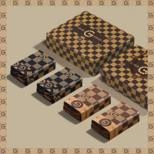 4 Pieces Printing Ice Silk Underwear For Men - Image 4