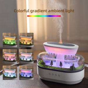 Raindrop Scene Aromatherapy Essential Oil Diffuser Electric Plastic Air Mist Humidifier - Image 5