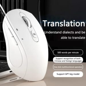 Intelligent Voice Typing Dual Mode Wireless Bluetooth Mouse - Image 4
