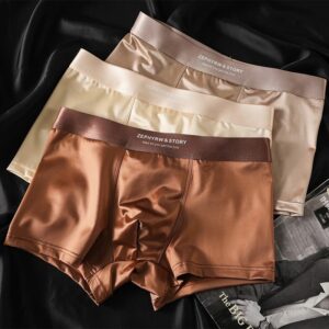 Luxury Smooth Cool Ice Silk Male Underwear - Image 3