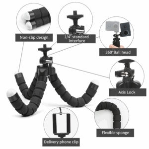 Tripod Mobile Phone Holder Wireless-compatible for Phone - Image 5