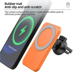 Magnetic Car Wireless Charging Stand Fast Wireless Safe Charger - Image 5