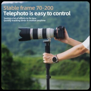 Flexible Selfie Stick Monopod Tripod Camera Compatible Hiking - Image 5
