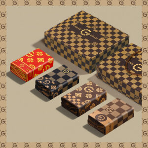 4 Pieces Printing Ice Silk Underwear For Men - Image 5