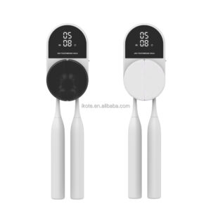 Household Wall Mounted Toothbrush Holder with Timing - Image 6