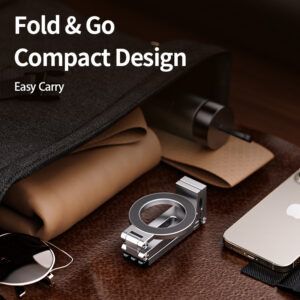 Aluminum Alloy Travel Stand Portable 360 Rotatable Adjustable Magnetic - Image 5