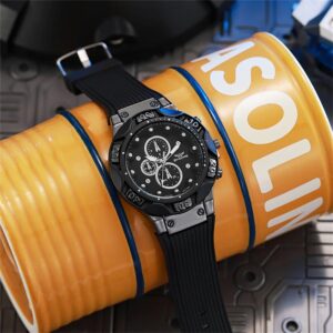 Triple Bezel Fashionable Watches - Image 4