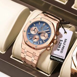 POEDAGAR 926 Hot Selling Luxury Chronograph Quartz Watch - Image 6