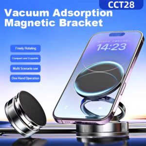 360 Rotation Cell Mobile Holders Foldable Stand Strong square For Car - Image 6