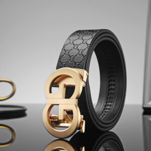 Luxury Cowhide Leather Men's Casual Business Belt with Alloy Automatic - Image 6
