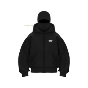 Double Cap Unique Design Hooded Sweatshirt Men Women Couple Jacket Warm Clothing - Image 6