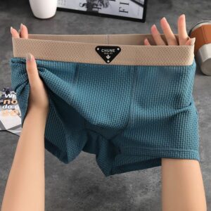 4P Set Summer Ice Silk Men's Underwear For Man - Image 6