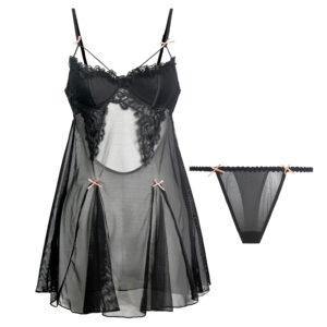 Transparent Sexy Lingerie Set Ladies Night Wear for Women - Image 7