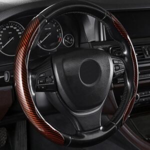 Carbon Fiber Car Steering Wheel Cover - Image 6