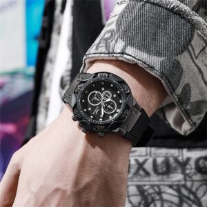 Triple Bezel Fashionable Watches - Image 5