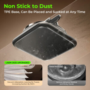 360° Rotation Anti-Slip High-Strength Suction Cup Car Phone Holder - Image 3