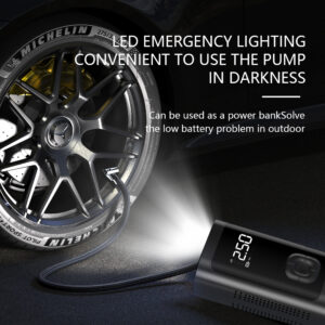 Car Air Compressor Tire Inflator Pump Electric Ball Tyre Pump - Image 7