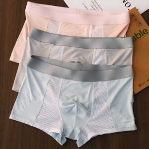 Men's Ultra-Thin Breathable Ice Silk Underwear - Image 7