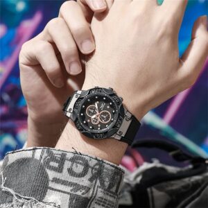 Triple Bezel Fashionable Watches - Image 6