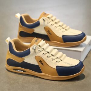 Spring new men's shoes lace-free trend lazy shoes men's casual board shoes - Image 8