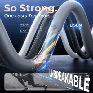 LISEN 240W Fast Charging 4 in 1 Data Cable Alloy Flexible RGB LED Light - Image 2