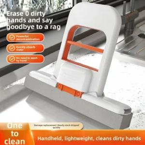 Desktop Mini Squeeze Mop Bathrooms, Kitchen Home Cleaning Tools - Image 3