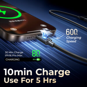 LISEN Brand 10000mAh Aluminum Slim Portable Power Bank - Image 4