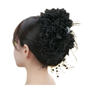 Elegant Shark Clip New Women's Head Flower Hair Accessory - Image 5