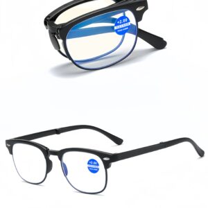 Anti Blue Light Lens Foldable Reading Glasses - Image 1