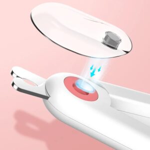 Pet Nail Clippers LED Light Illumination Anti-bleeding Cat Nail Clippers - Image 4