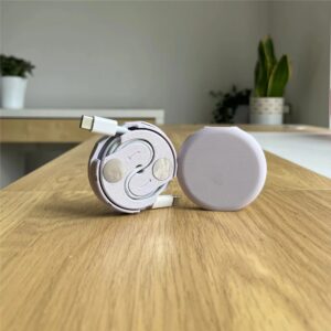 Portable Medicine Dispenser That Is Easy to Take and Dispense Home Data Cable Storage Tool - Image 4