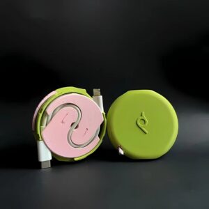 Portable Medicine Dispenser That Is Easy to Take and Dispense Home Data Cable Storage Tool - Image 2